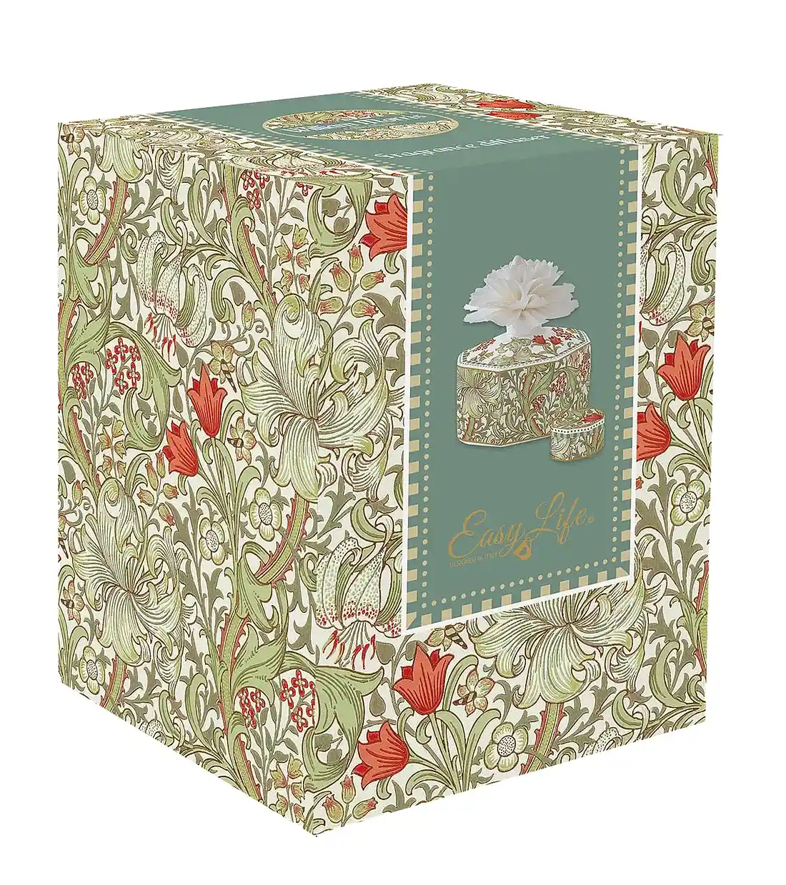 William Morris Porselen Koku Difüzörü 300 ml - Açık Yeşil