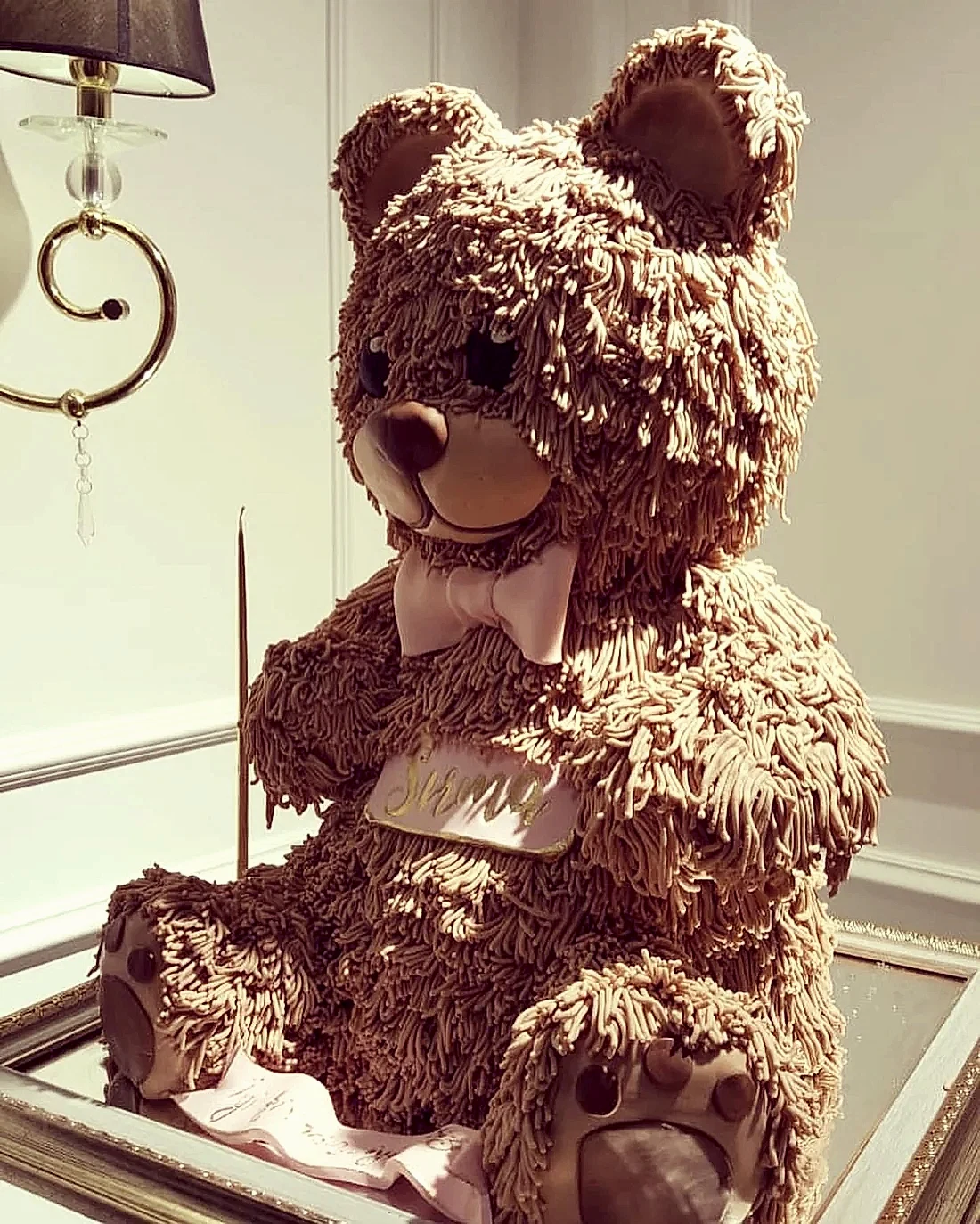 No:20 Şeker Hamurlu Tasarım Pasta