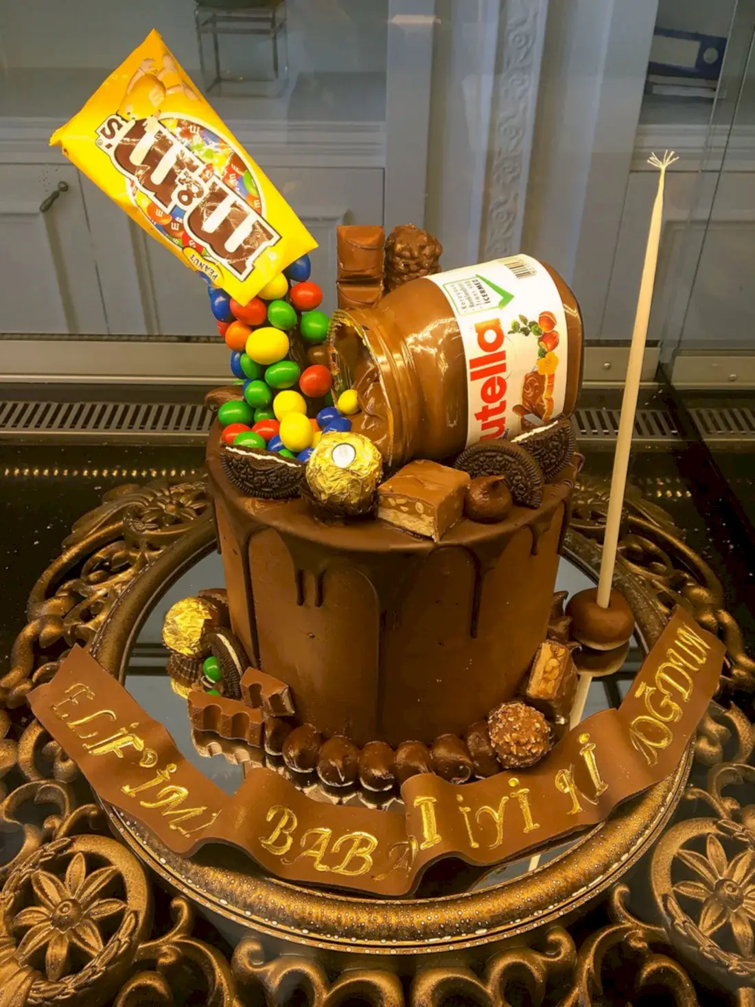 No:143 Kremalı Tasarım Pasta