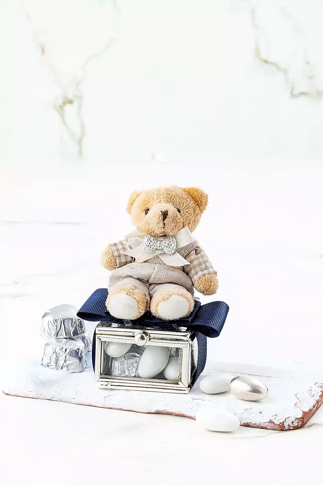 No:14 Ayıcıklı Kutu Yeni Doğan Hediyelik