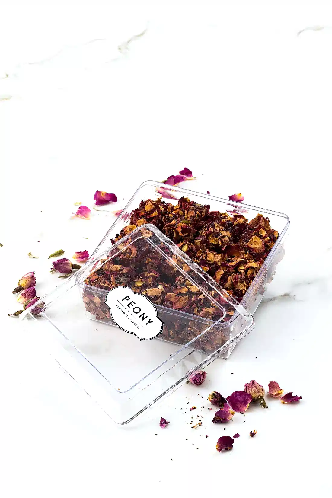 Kuru Gül Yapraklı & Narlı Lokum