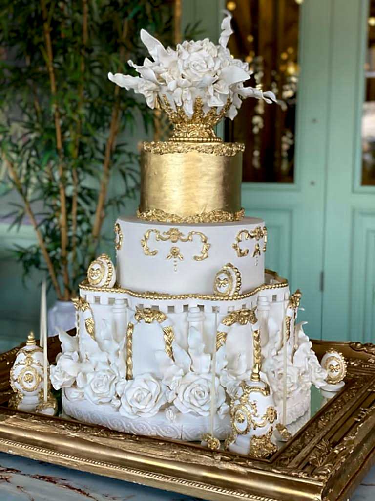 No:229 Şeker Hamurlu Tasarım Pasta