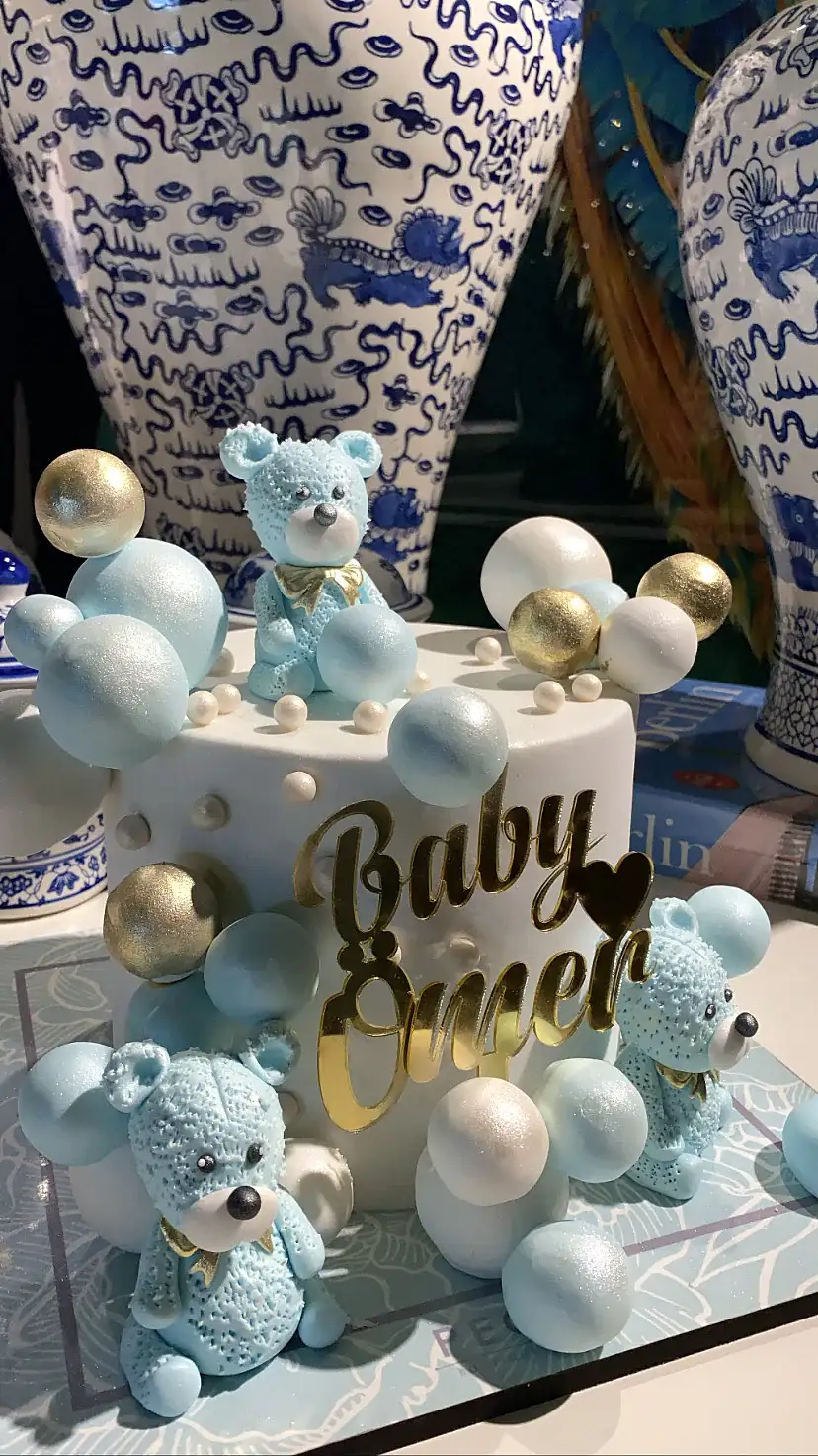 No:119 Şeker Hamurlu Tasarım Pasta