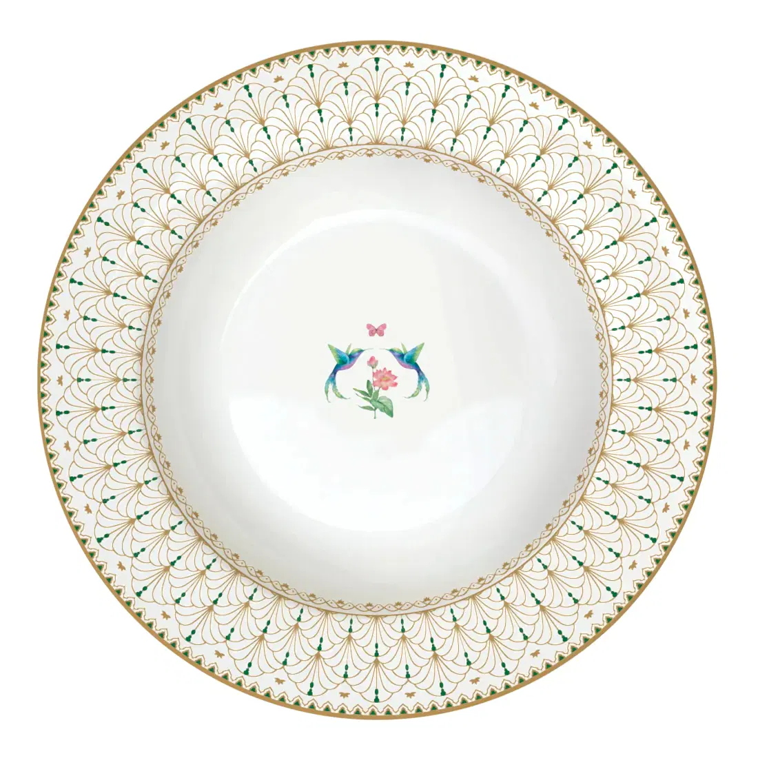 Paradise Sauvage Çukur Servis Tabağı 21.5 cm