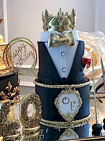 No:235 Şeker Hamurlu Tasarım Pasta