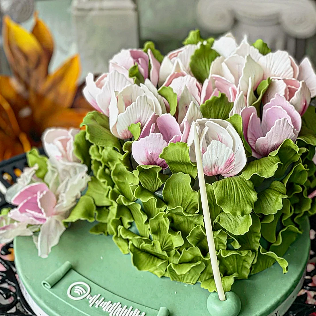 No:168 Şeker Hamurlu Tasarım Pasta