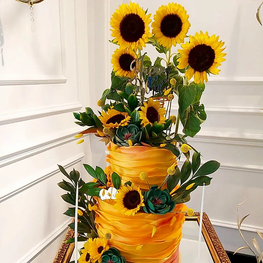 No:187 Şeker Hamurlu Tasarım Pasta