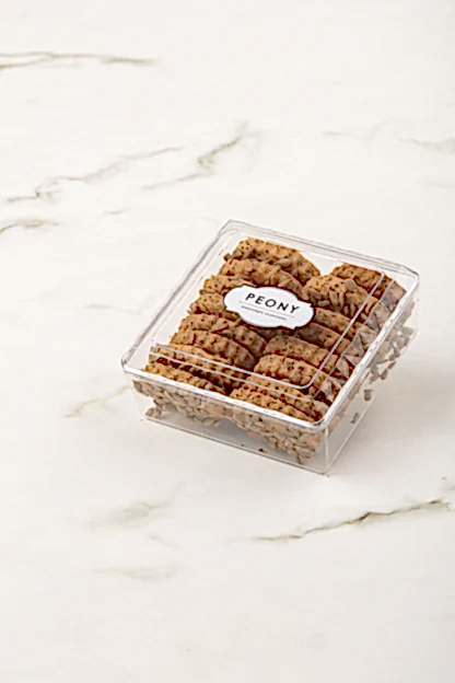 Ay Çekirdekli Mavi Haşhaşlı Kurabiye