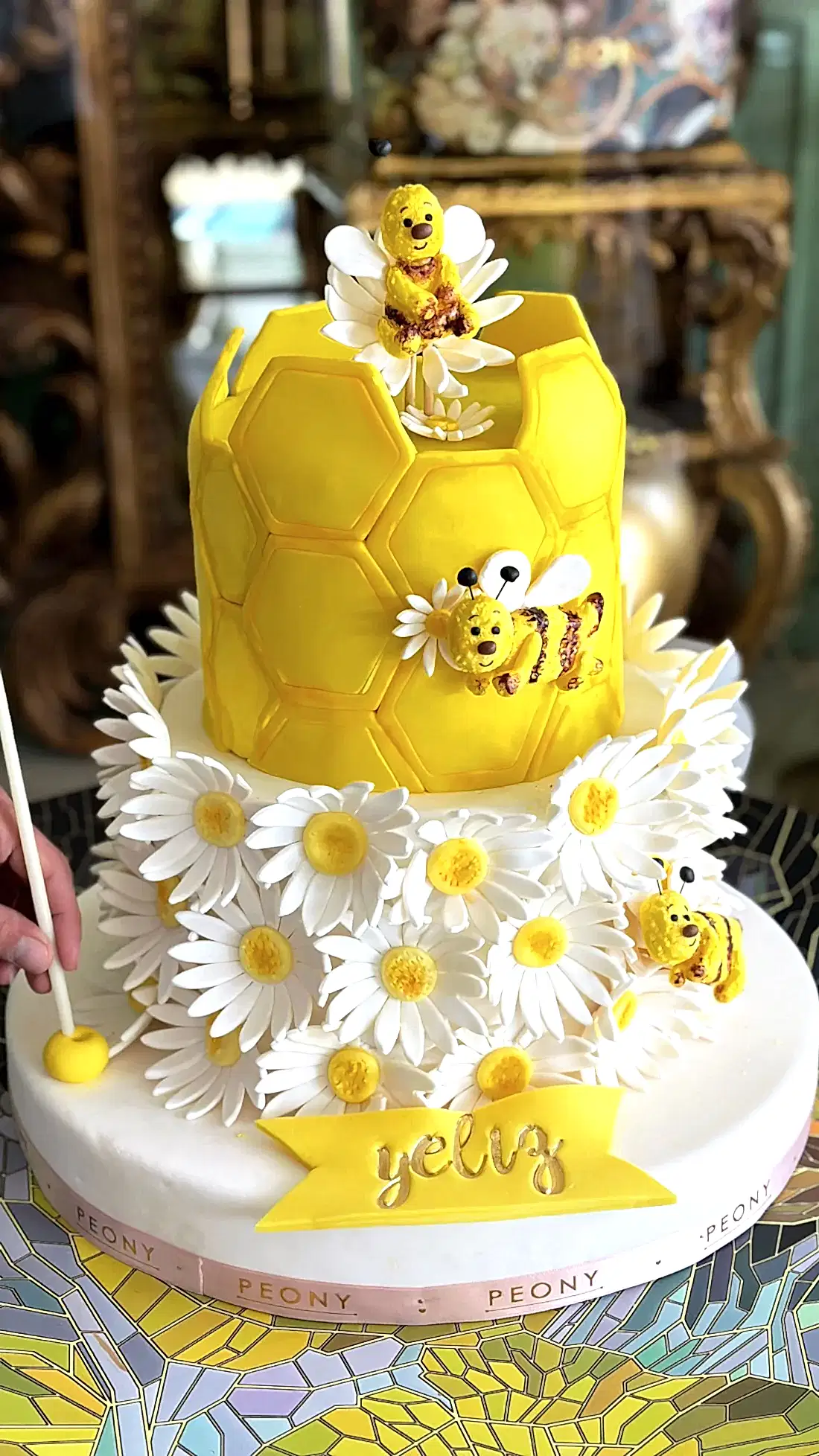 No:272 Şeker Hamurlu Tasarım Pasta