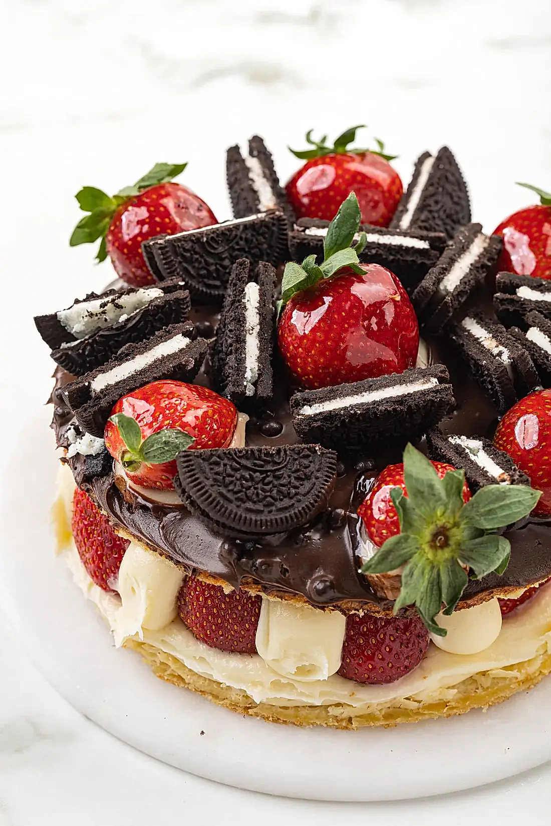 Çikolata Soslu Paris Brest