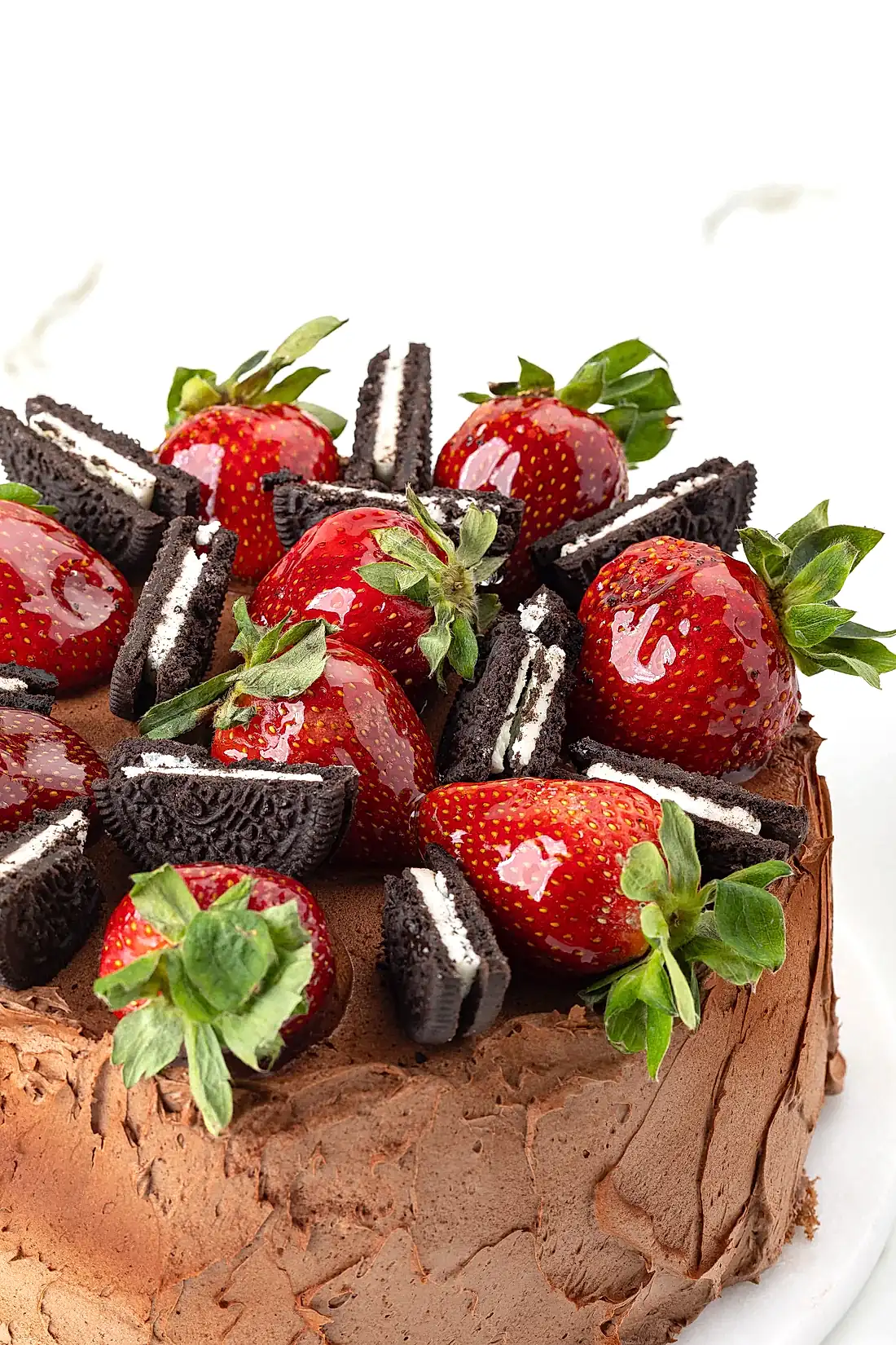 Çilekli Oreolu Pasta