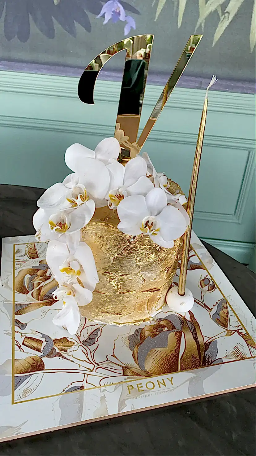 No:254 Kremalı Tasarım Pasta