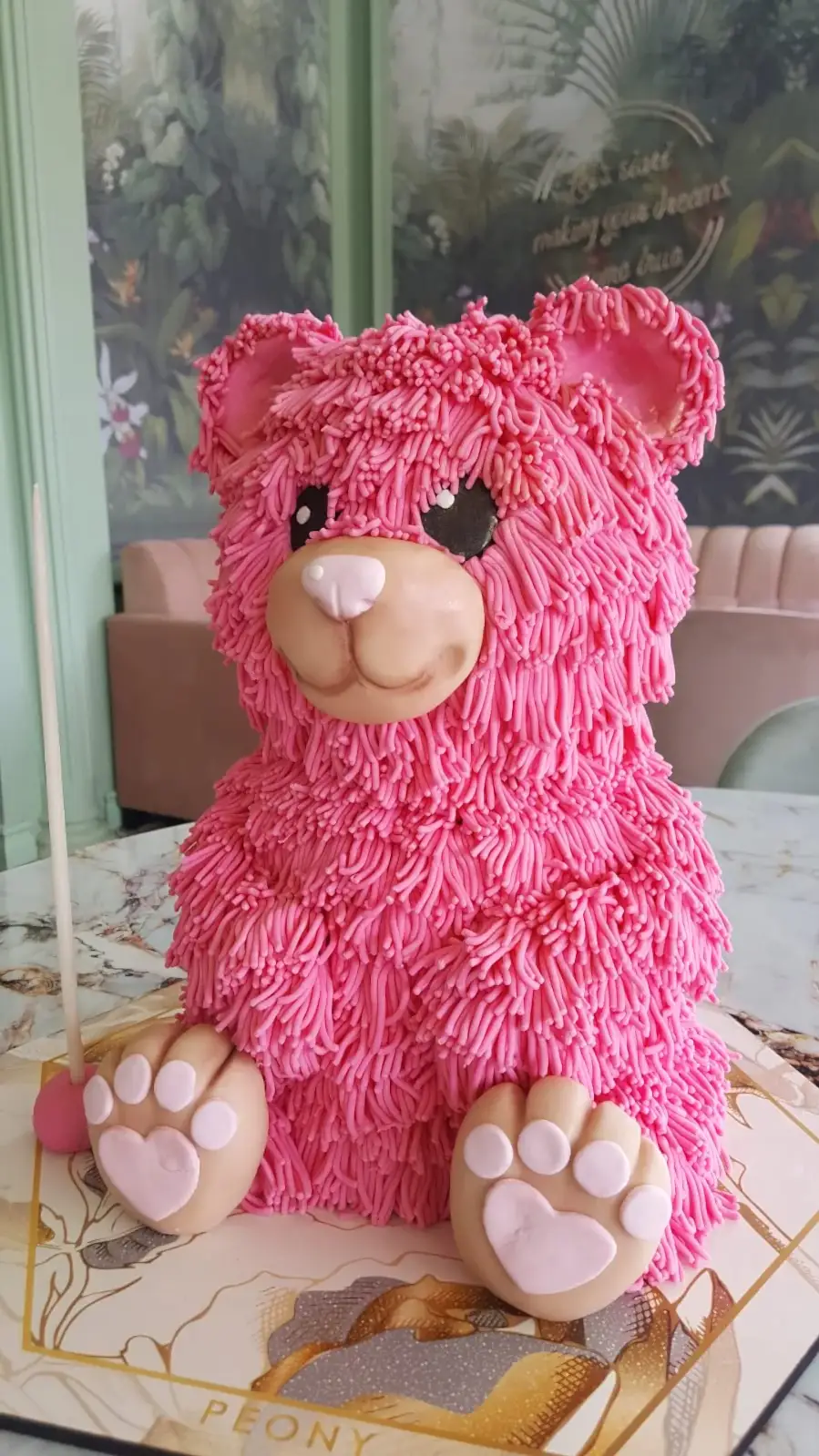 No:22 Şeker Hamurlu Tasarım Pasta