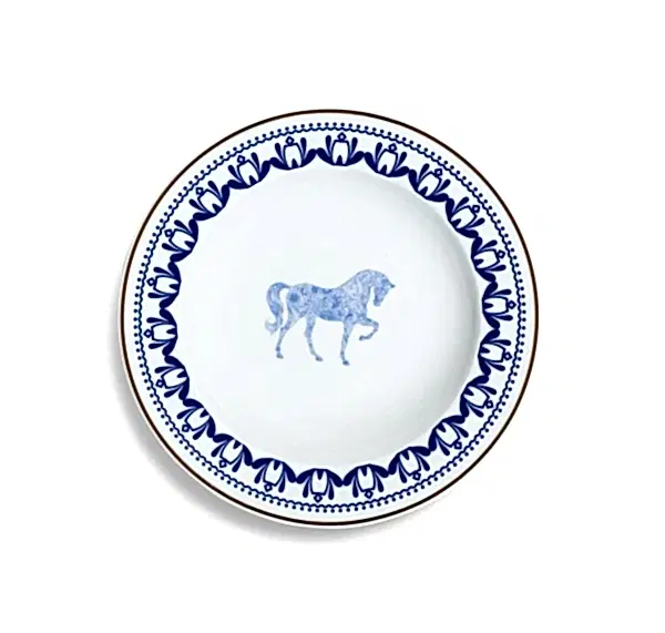 Horse Luck Blue Collection Tabak 22 cm