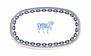 Horse Luck Blue Collection Meze Tabağı 29 cm