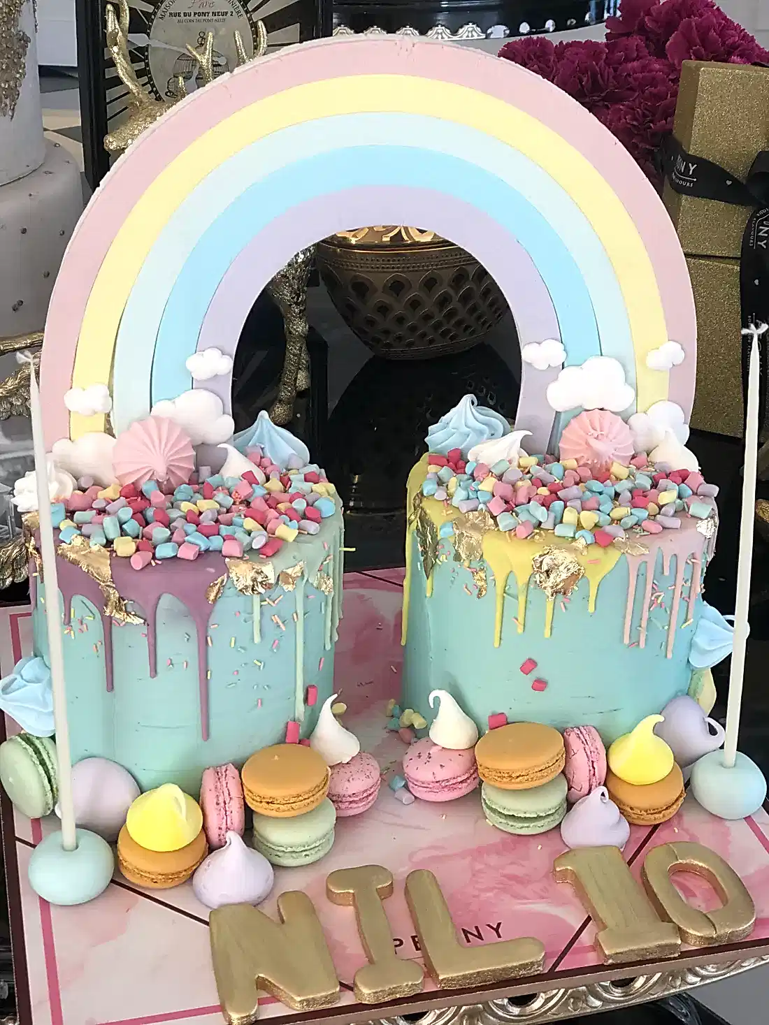 No:46 Kremalı Tasarım Pasta