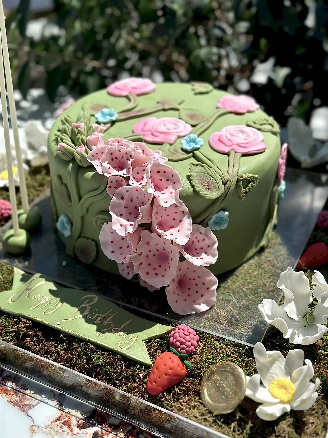 No:192 Şeker Hamurlu Tasarım Pasta