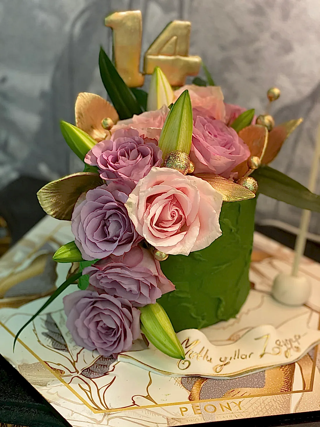 No:55 Kremalı Tasarım Pasta