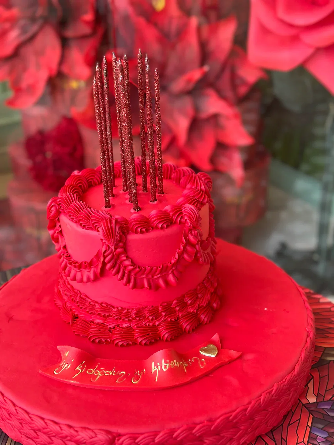 No:193 Kremalı Tasarım Pasta