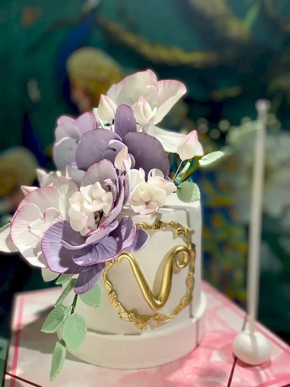 No:196 Şeker Hamurlu Tasarım Pasta