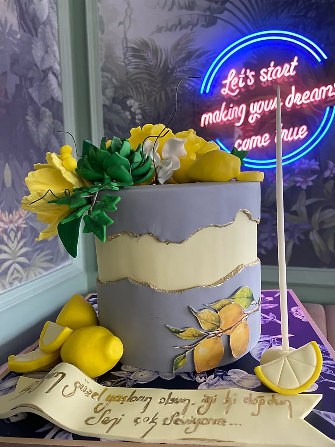 No:67 Kremalı Tasarım Pasta