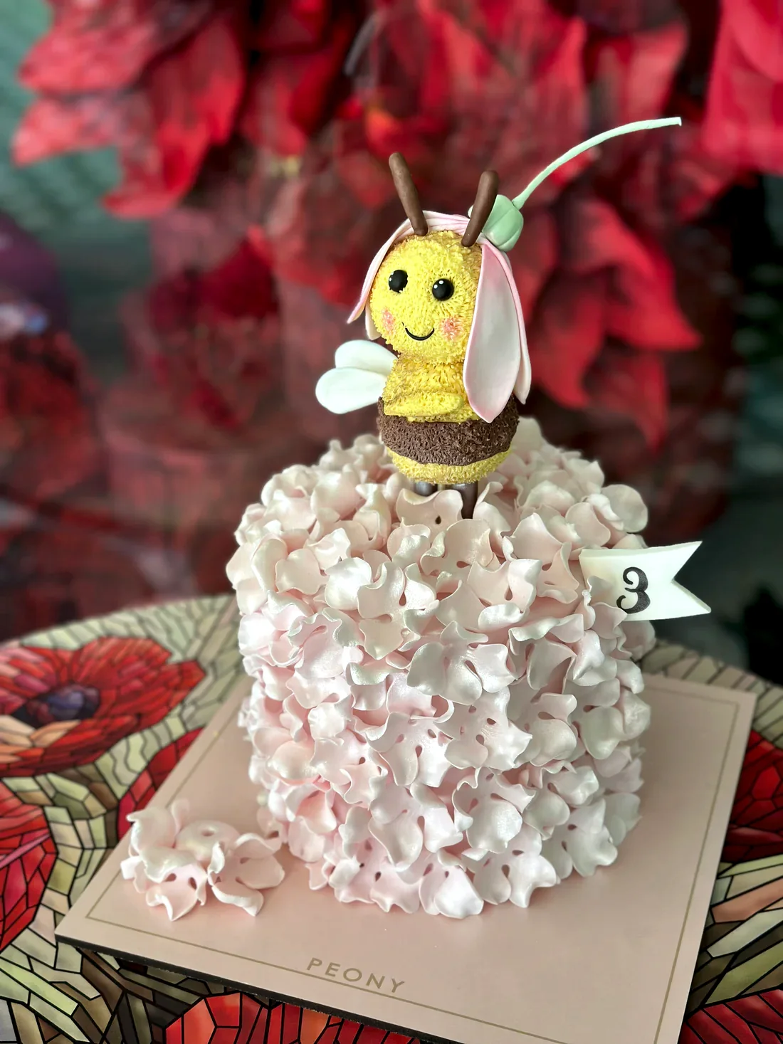 No:184 Şeker Hamurlu Tasarım Pasta