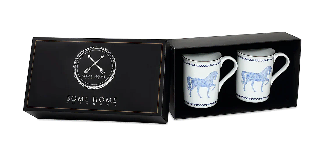 Horse Luck Blue Kupa