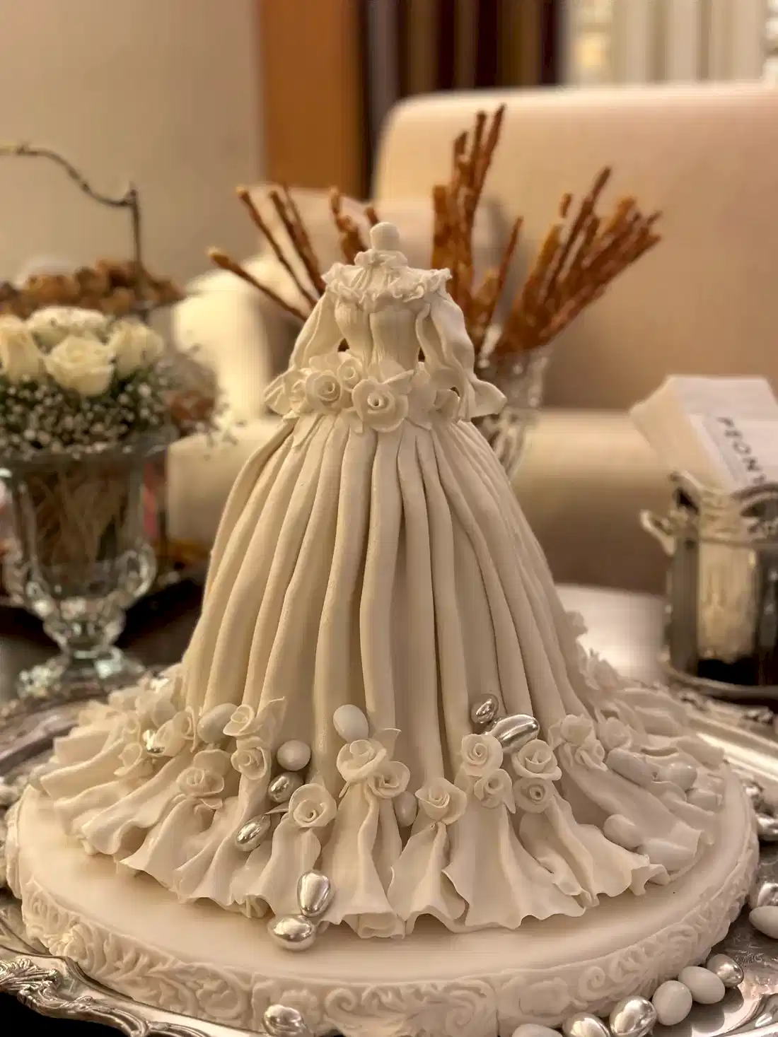 No:225 Şeker Hamurlu Tasarım Pasta