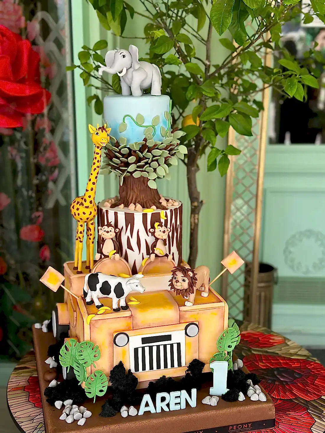 No:264 Şeker Hamurlu Tasarım Pasta