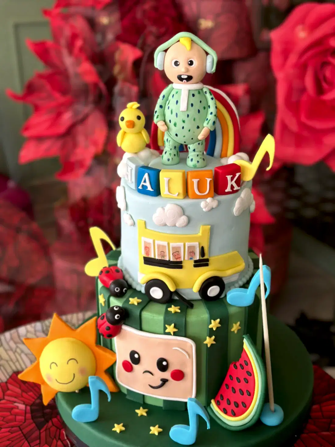 No:267 Şeker Hamurlu Tasarım Pasta