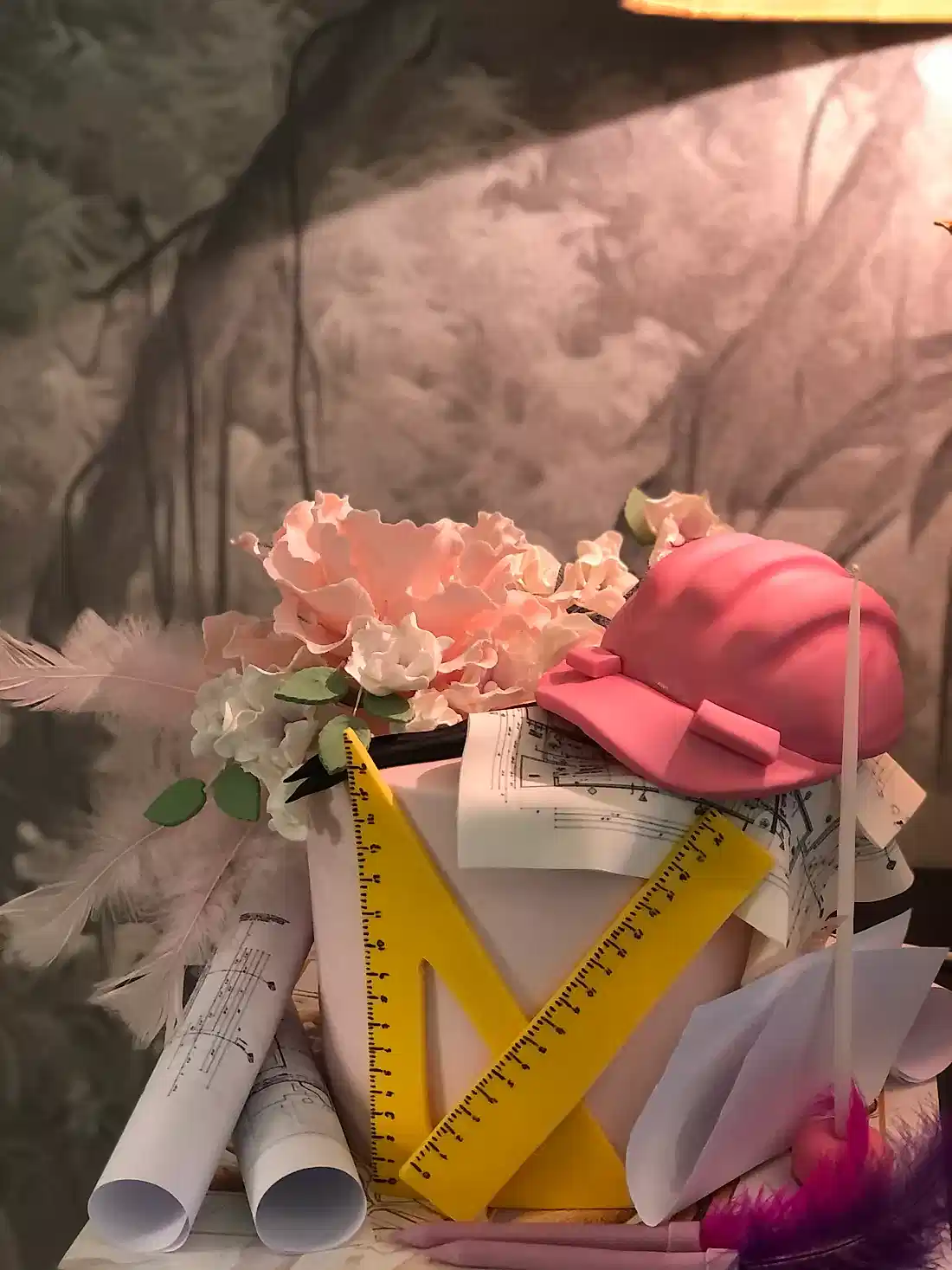 No:12 Şeker Hamurlu Tasarım Pasta