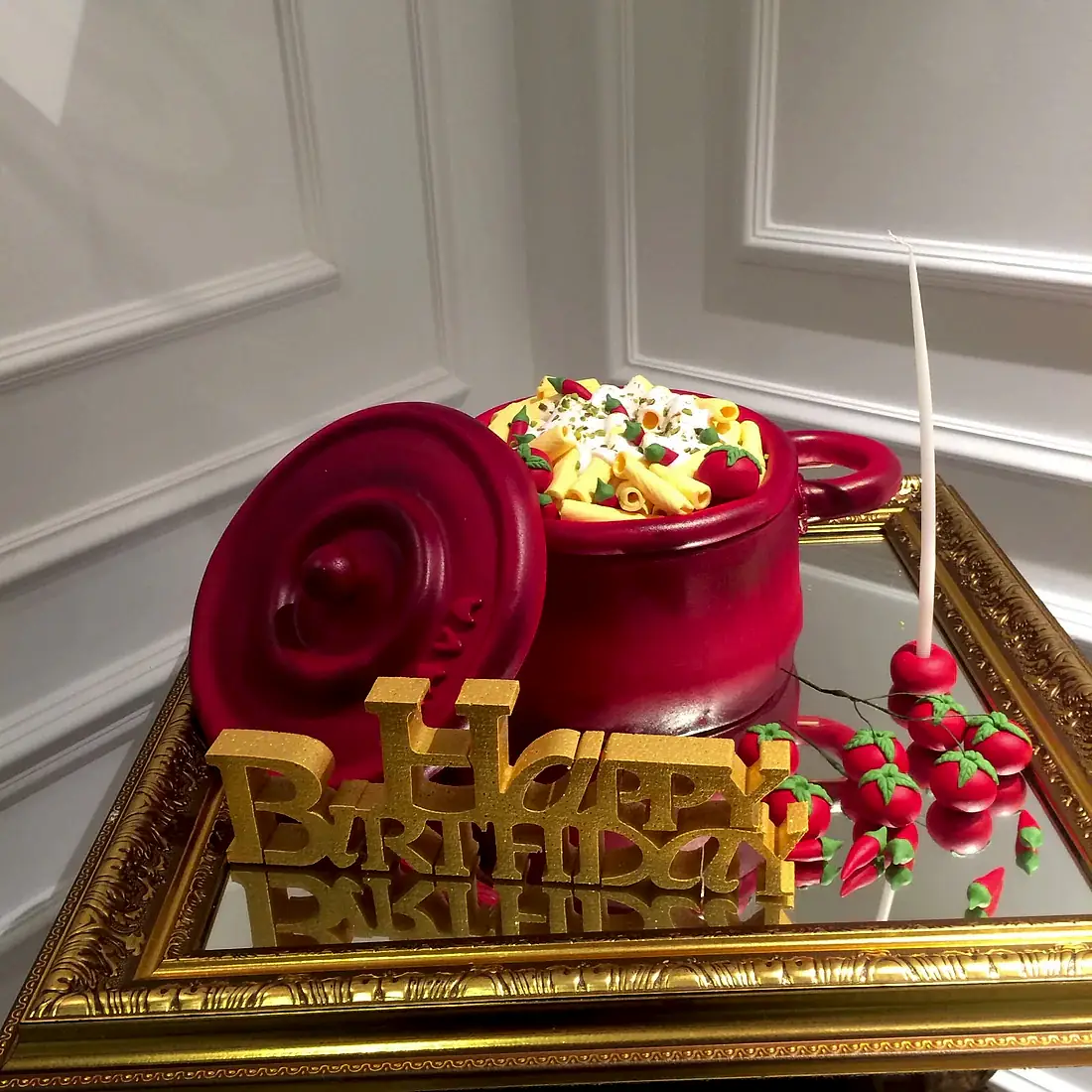 No:79 Şeker Hamurlu Tasarım Pasta