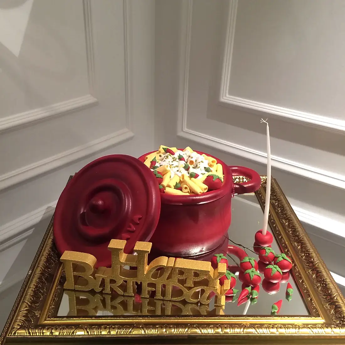 No:79 Şeker Hamurlu Tasarım Pasta