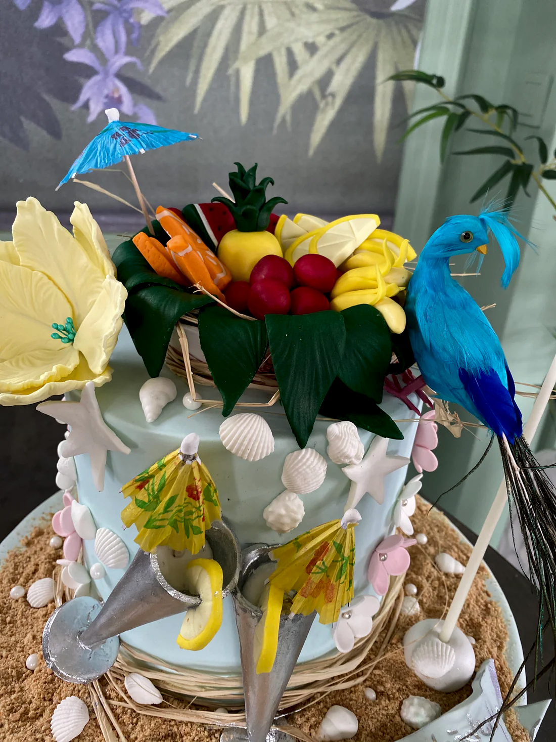 No:76 Şeker Hamurlu Tasarım Pasta