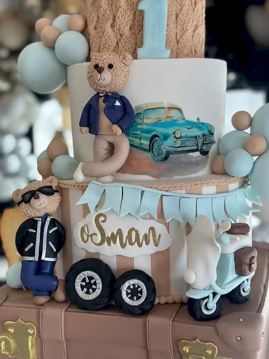 No:203 Şeker Hamurlu Tasarım Pasta