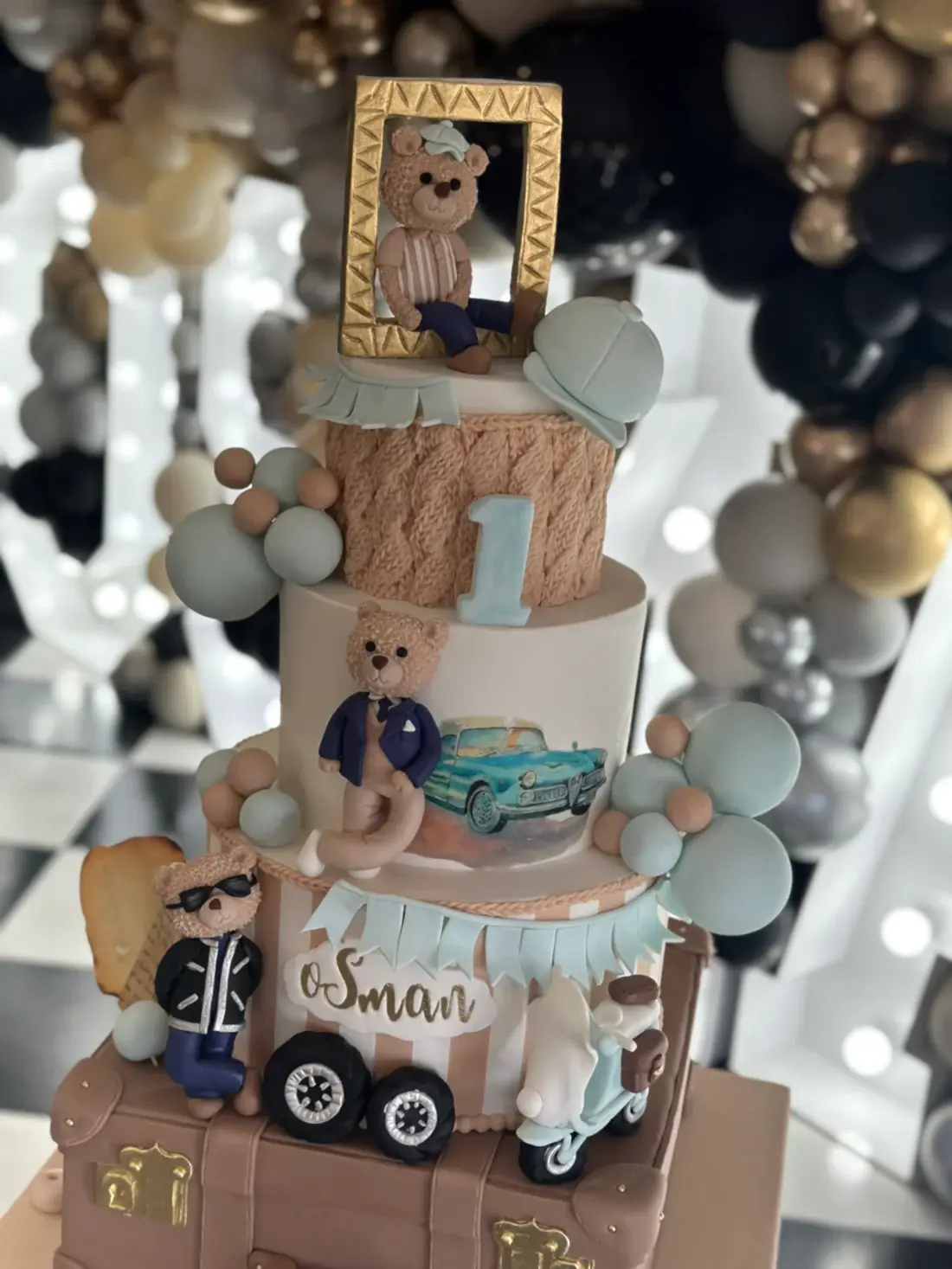 No:203 Şeker Hamurlu Tasarım Pasta