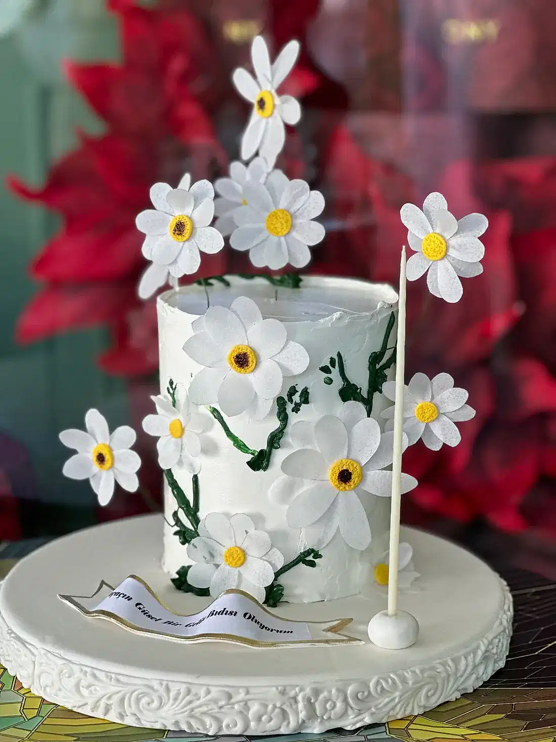 No:198 Kremalı Tasarım Pasta