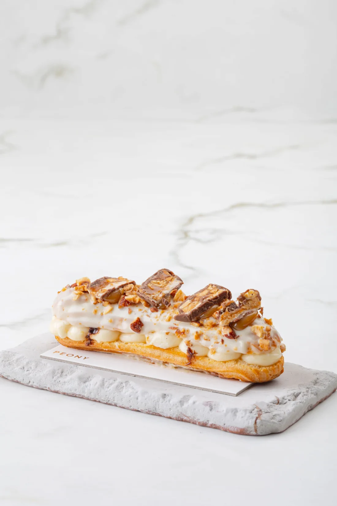 Karamelli Krokanlı Ekler