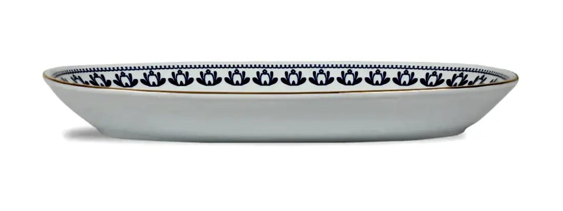 Horse Luck Blue Collection Meze Tabağı 34 cm