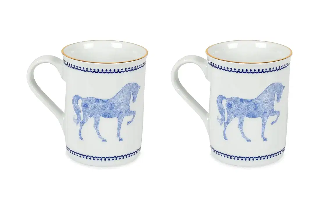 Horse Luck Blue Kupa