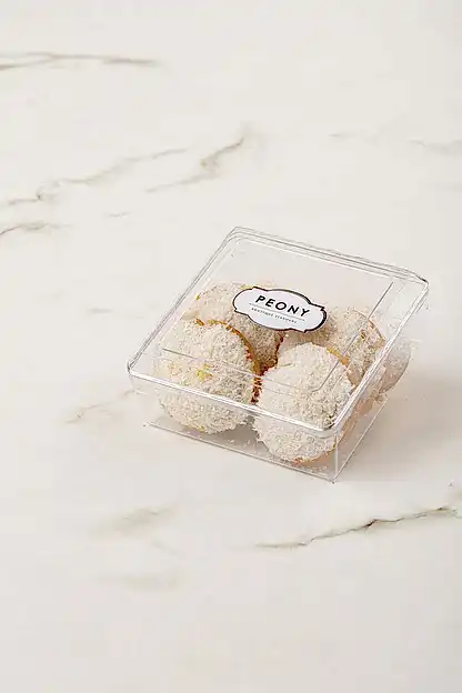 Limon Dolgulu Beyaz Çikolatalı Kurabiye