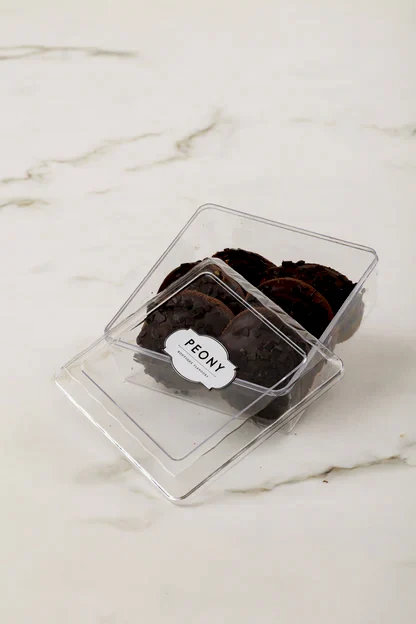 Portakal Dolgulu Bitter Çikolatalı Kurabiye