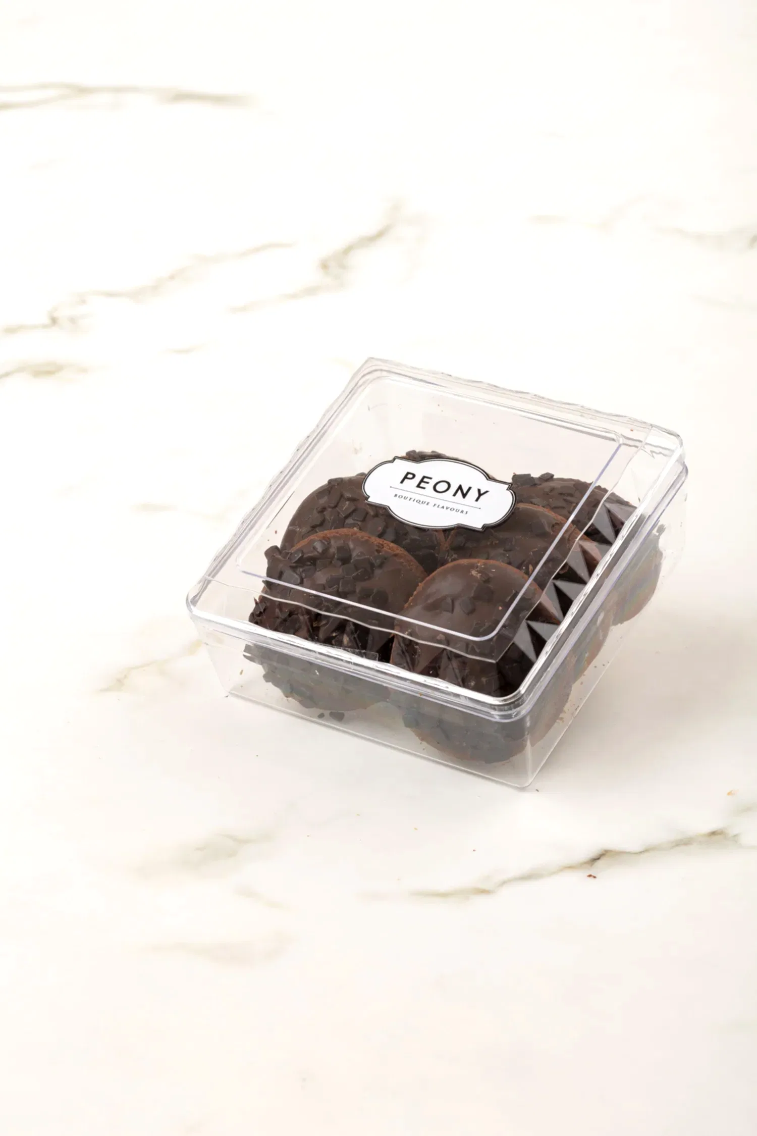 Portakal Dolgulu Bitter Çikolatalı Kurabiye