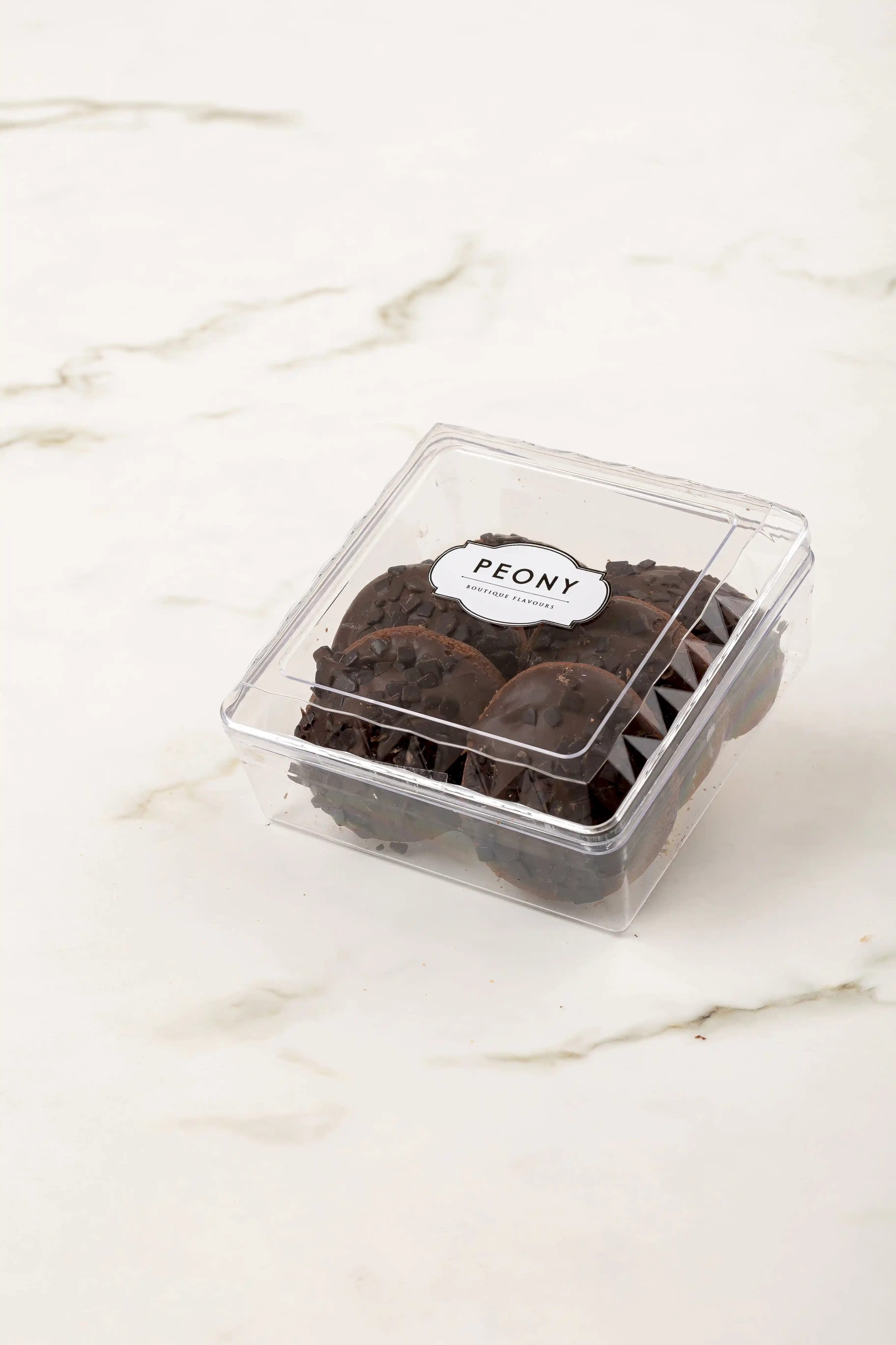 Portakal Dolgulu Bitter Çikolatalı Kurabiye