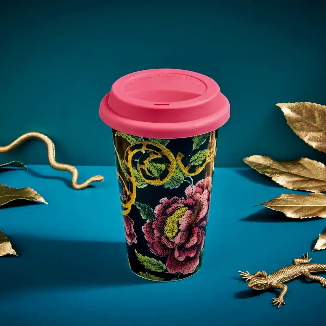 Creatures of Curiosity Travel Siyah Mug