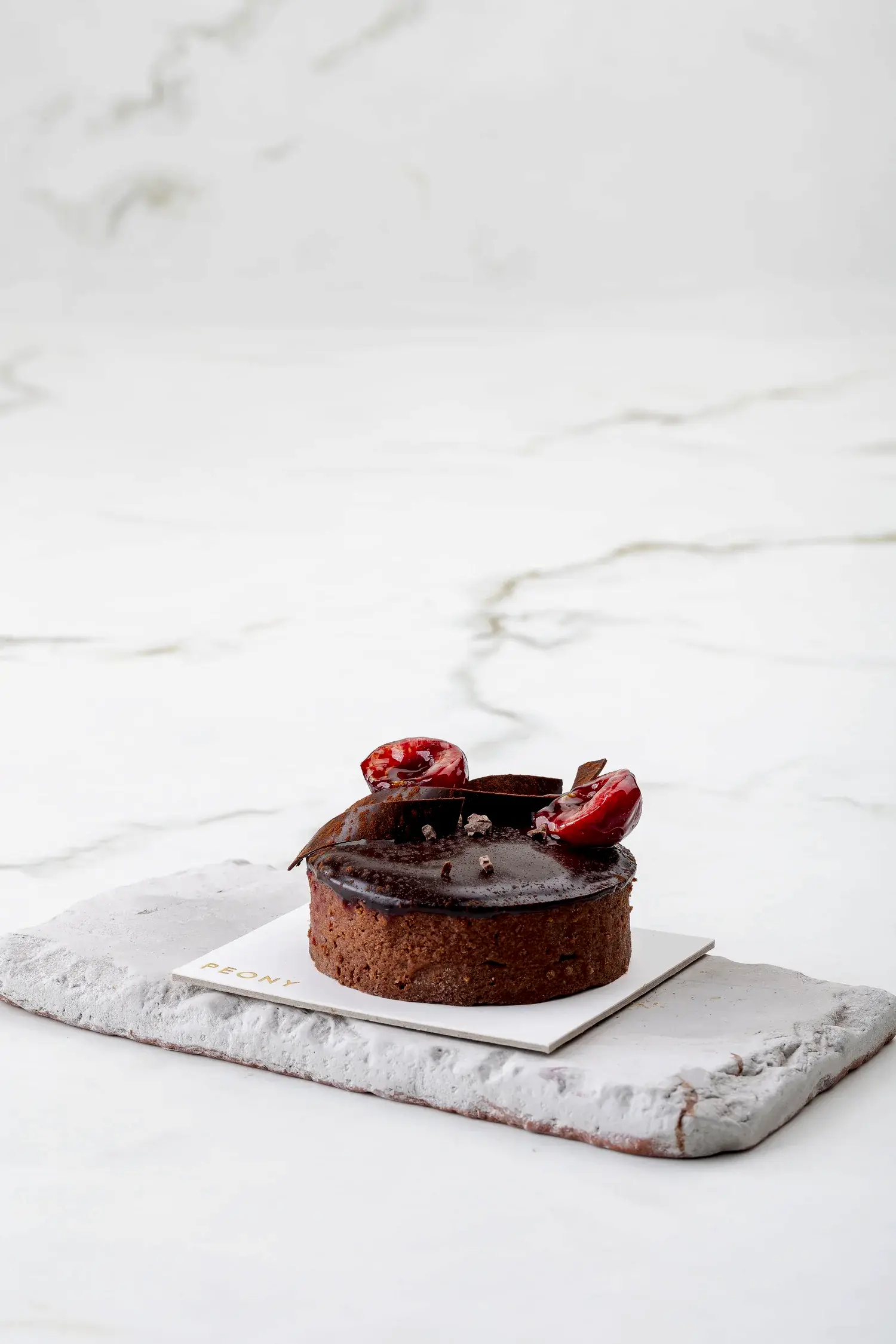 Vişneli Çikolatalı Tart