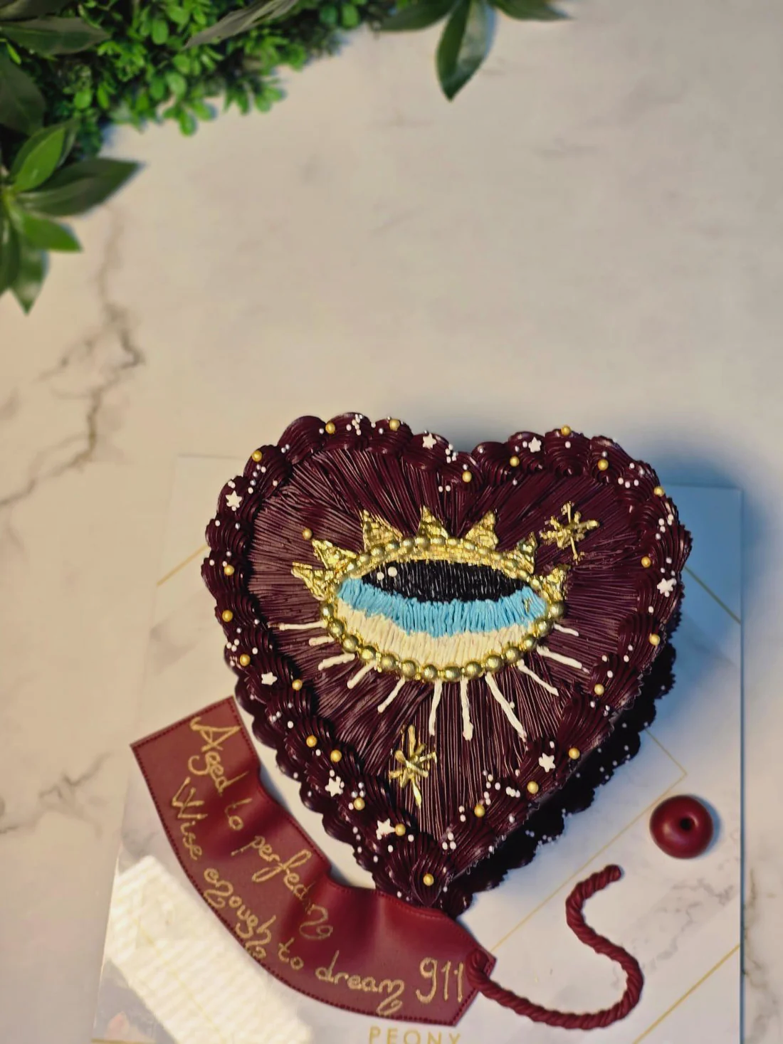 No : 300 Krema Detaylı Tasarım Pasta