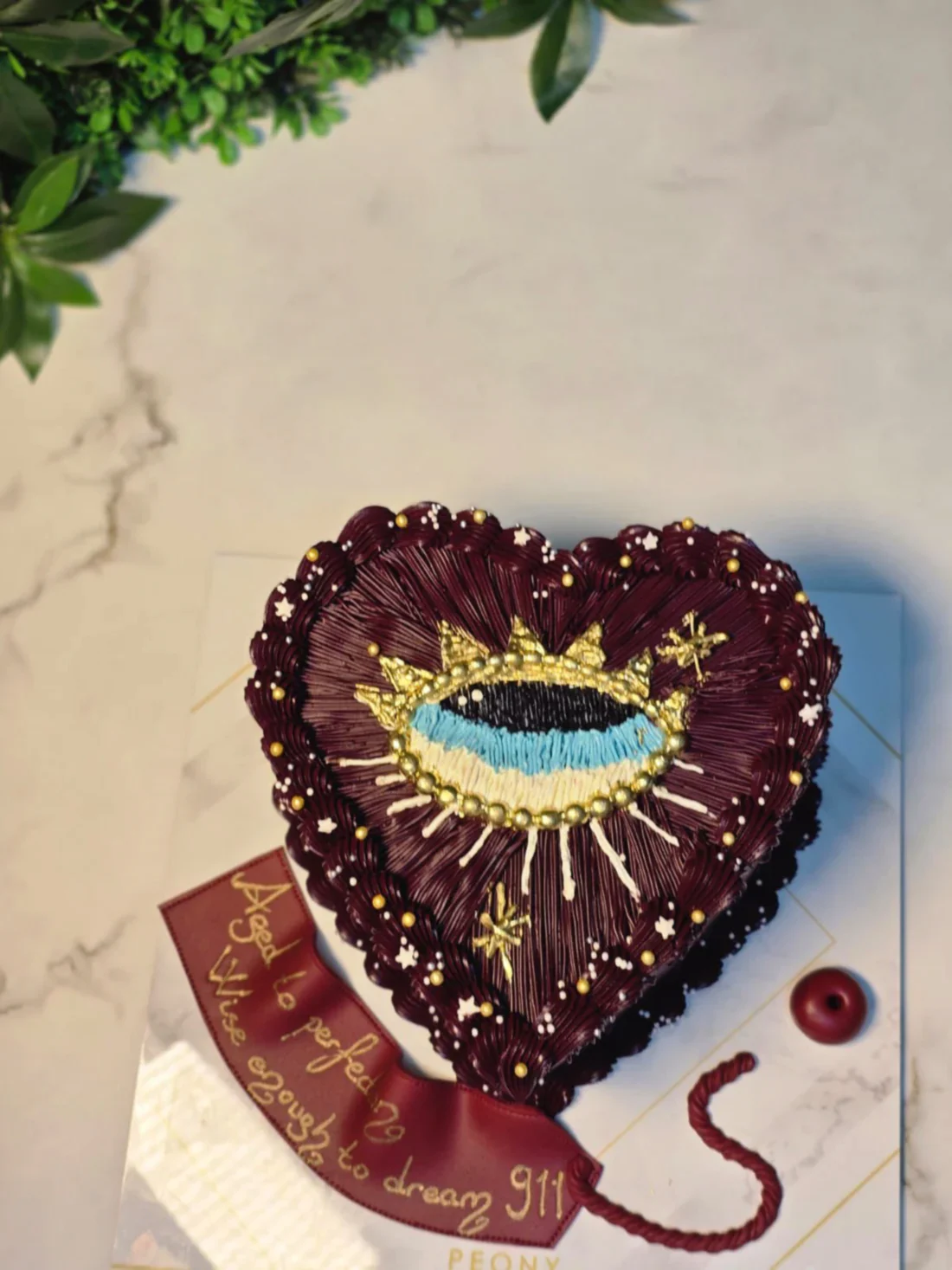 No : 300 Krema Detaylı Tasarım Pasta