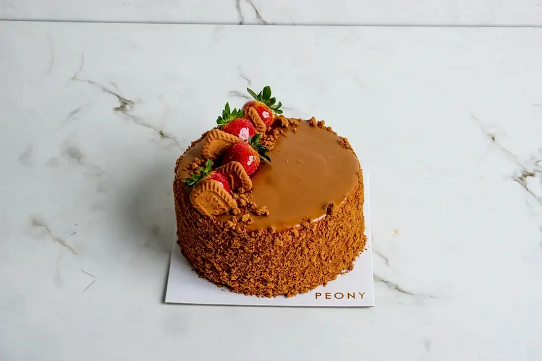 Çilekli Lotus Pasta